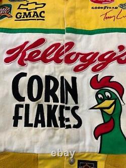 Veste de course Vintage Kellogg's Corn Flakes Terry Labonte JH Design XL Nascar