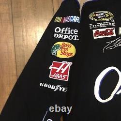 Veste de course Vintage NASCAR JH Design Tony Stewart #14 Old Spice pour hommes en taille 3XL