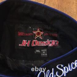 Veste de course Vintage NASCAR JH Design Tony Stewart #14 Old Spice pour hommes en taille 3XL