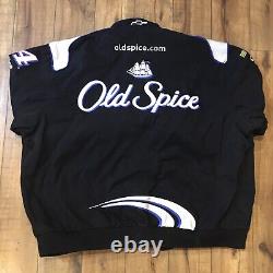 Veste de course Vintage NASCAR JH Design Tony Stewart #14 Old Spice pour hommes en taille 3XL