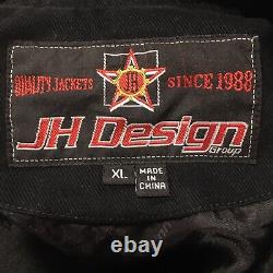 Veste de course Vintage Tony Stewart #14 Office Depot NASCAR JH Design pour hommes XL