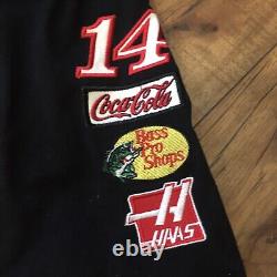 Veste de course Vintage Tony Stewart #14 Office Depot NASCAR JH Design pour hommes XL