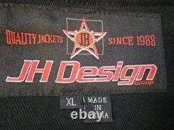 Veste de course brodée Vintage Y2K NASCAR JH Design M&M Kyle Busch XL