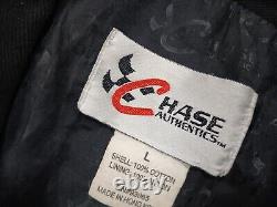 Veste de course brodée pour hommes Vintage Chase Authentics Brickyard 400 de couleur violette taille L
