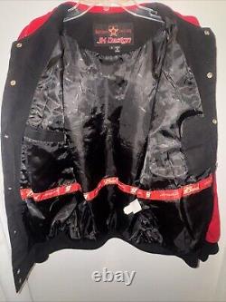 Veste de course vintage JH Designs Jeff Hamilton Kasey Kahne Bud Budweiser taille S
