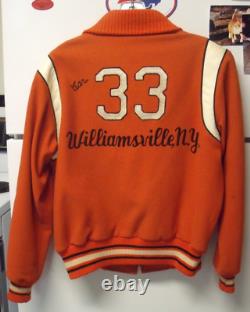 Veste de l'équipe de course vintage des années 1960 #33 Dick Flaig Holland Speedway