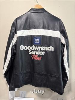 Veste en cuir Dale Earnhardt Wilson Chase authentique pour hommes, taille large, NASCAR