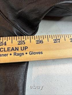 Veste en cuir NASCAR Jeff Hamilton Chase Lowes #48 Jimmie Johnson taille LARGE