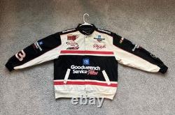 Veste en cuir n° 3 de Dale Earnhardt, taille large