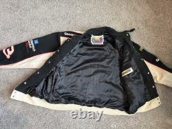 Veste en cuir n° 3 de Dale Earnhardt, taille large