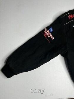 Veste en cuir noire NASCAR Dale Earnhardt 3 Chase Athletics JH Designs taille 3XL