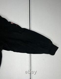Veste en cuir noire NASCAR Dale Earnhardt 3 Chase Athletics JH Designs taille 3XL