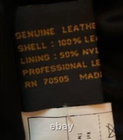 Veste en cuir souple pour hommes, grande taille L, défi de points de la NASCAR Winston Cup, équipe de stand