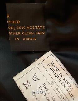 Veste en cuir souple pour hommes, grande taille L, défi de points de la NASCAR Winston Cup, équipe de stand