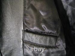 Veste en cuir vintage Dale Earnhardt Jr Budweiser Chase Wilson taille XL