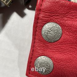 Veste en cuir vintage Jeff Gordon taille grande 3 fois champion Nascar Jeff Hamilton