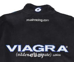 Veste noire pour homme L de NASCAR Winston Cup Roush Racing JH Design Mark Martin Viagra