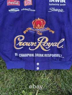 Veste vintage Roush Racing Crown Royal Raving taille homme small