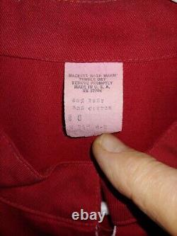 Vêtement vintage de course NASCAR utilisé, Miss Winston 1989-90, signé et autographe