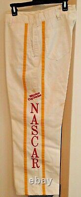 Vieux Costume D'uniforme Nascar Pit Pantalon Winston Cup Race Utilisé XL