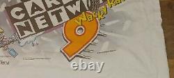 Vintage 1998 Cartoon Network Wacky Racing Nascar T-shirt All Over Imprimer XL