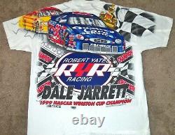 Vintage 90's Dale Jarrett 1999 Winston Cup Champion Nascar Racing Shirt XL
