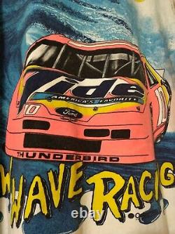 Vintage 90's Ricky Rudd Tide Racing Nascar Shirt 10 RPM Ride The New Wave XL