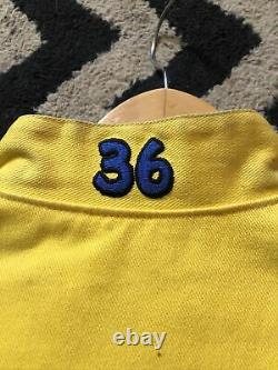Vintage 90s M&m Nascar Racing Jacket Yellow Red Ernie Irvan Mens XL #36