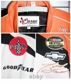 Vintage Chase Authentics Tony Stewart Home Dépôt Nascar Racing Jacket Taille XL