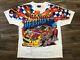 Vintage Dale Earnhardt Peter Max All Over Print Nascar Racing T-shirt Taille Xl