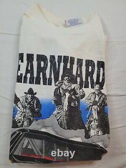 Vintage Dale Earnhardt Shirt 2xl XXL Cowboys & Moteur Single Stitch 1994 Nascar