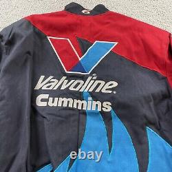 Vintage Mark Martin Roush Racing #6 Valvoline Nascar Jh Designs Veste Homme XL