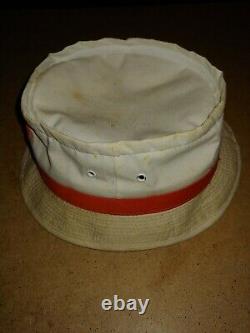 Vintage Nascar 1976 Cale Yarborough Junior Johnson Championship Course Hat Utilisée