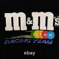 Vintage Nascar 2001 Ken Schrader #36 M&m's Racing Team Denim Jacket XL Jh Design