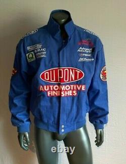 Vintage Nascar Chase Authentics Blue Jeff Gordon Dupont Superman Racing Veste