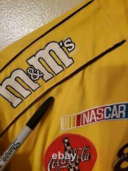 Vintage Nascar Racing Elliott Sadler M & M Ups Taille XL Veste D'hiver #38 X Large