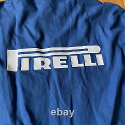 Vintage Pirelli Racing Costume Mécanique Coveralls Pit Crew Italien F1 Nascar