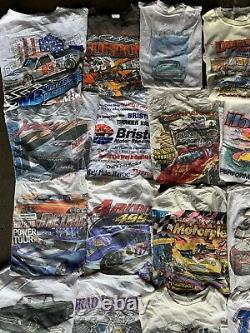 Vintage Wholesale T Shirt 30 Lot Graphic 90s 00s Bundle Nascar Classic Cars Race