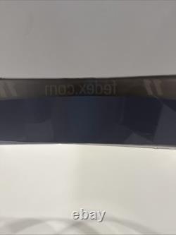 Visière de pilote usagée de course Denny Hamlin NASCAR FedEx