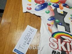 Vtg 1997 Nascar Derrike Cope Skittles Racing Team T-shirt Taille XL Rare Rainbow