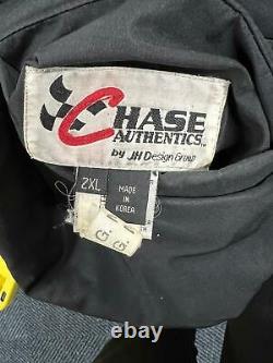 Vtg Jeff Hamilton Nascar Racing Jeff Gordon Dupont Veste Réversible En Cuir XXL
