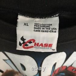 Vtg Nascar #88 Dale Jarrett/robert Yates Racing All Over Imprimer T-shirt Hommes XL