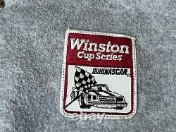 Vtg Nascar Winston Cup Series Racing Gray/maroon Jacket Swingster Rare