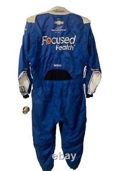 XL 38W x 32L Combinaison de Pits Nascar SFI Sparco Spire Zane Smith Focused Health