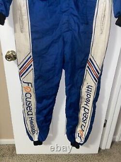 XL 38W x 32L Combinaison de Pits Nascar SFI Sparco Spire Zane Smith Focused Health