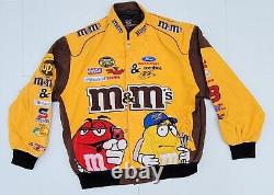 XXL, Veste Chase Authentics pour hommes, Ligne des pilotes Elliot Sadler, sponsors Nascar M&M