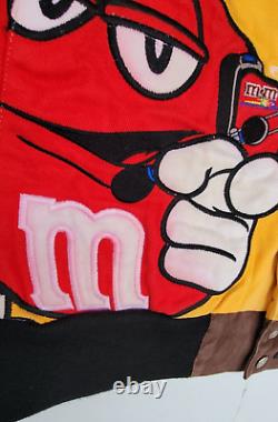 XXL, Veste Chase Authentics pour hommes, Ligne des pilotes Elliot Sadler, sponsors Nascar M&M