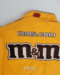 XXL, Veste Chase Authentics pour hommes, Ligne des pilotes Elliot Sadler, sponsors Nascar M&M